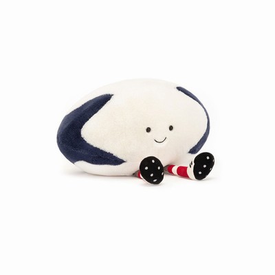 Jellycat Sports Rugby Ball New Zealand | PIBXJ8625